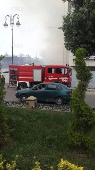 В Баку в новостройке произошел пожар