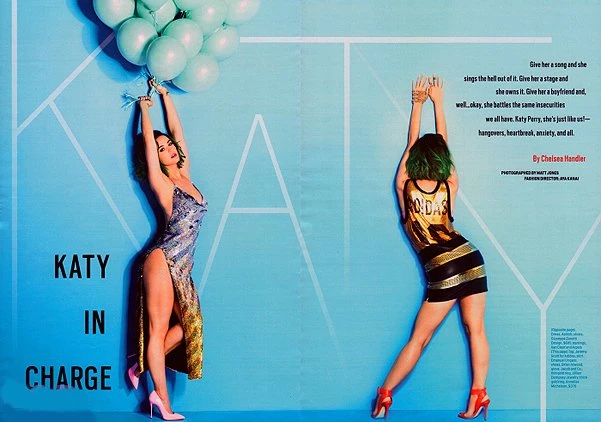 Кэти Перри на обложке Cosmopolitan US