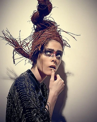Коко Роша на страницах испанского Harper's Bazaar