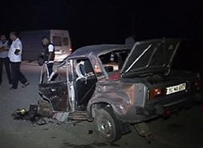 На дороге Баку-Газах произошло ужасное ДТП