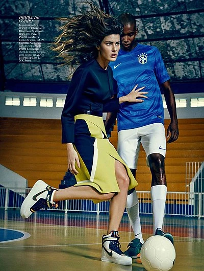 Изабели Фонтана на страницах Harper's Bazaar Brazil