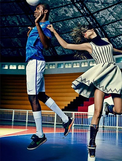Изабели Фонтана на страницах Harper's Bazaar Brazil