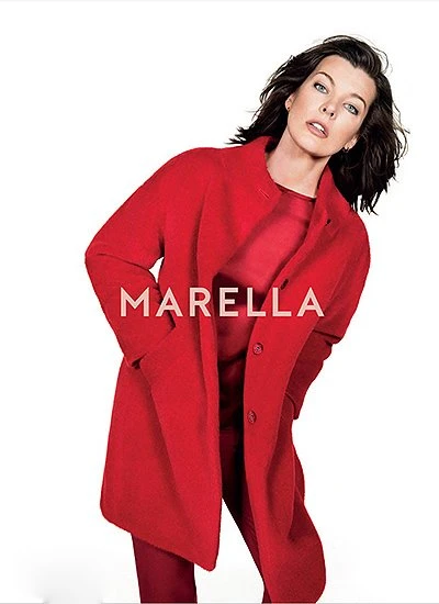 Милла Йовович в новой рекламной кампании Marella