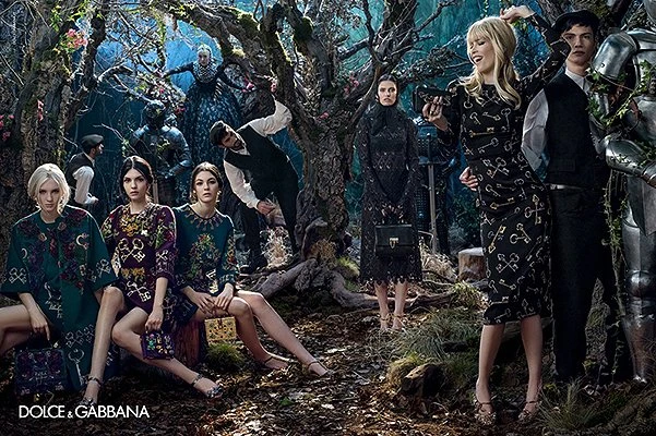 Клаудиа Шиффер в рекламной кампании Dolce & Gabbana