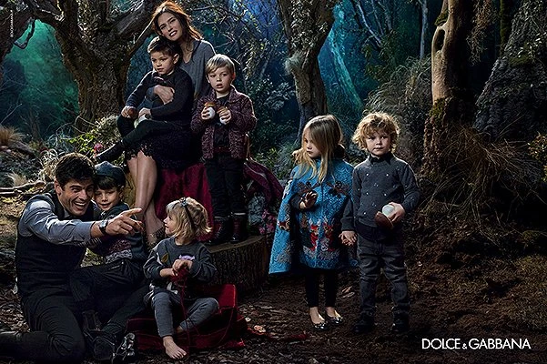 Клаудиа Шиффер в рекламной кампании Dolce & Gabbana