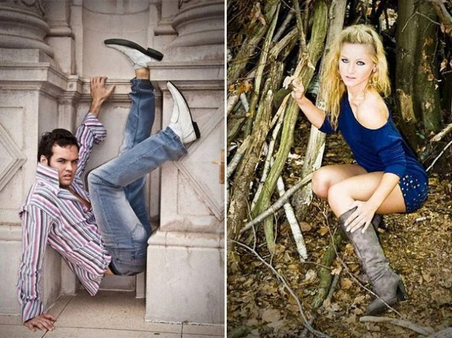 Творческий подход фотомоделей к позированию