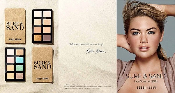 Кейт Аптон в рекламной кампании Bobbi Brown