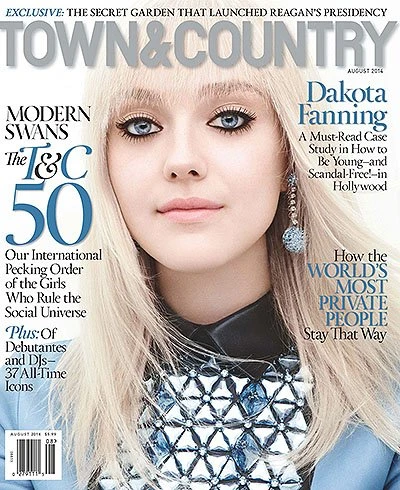 Дакота Феннинг на страницах Town&Country