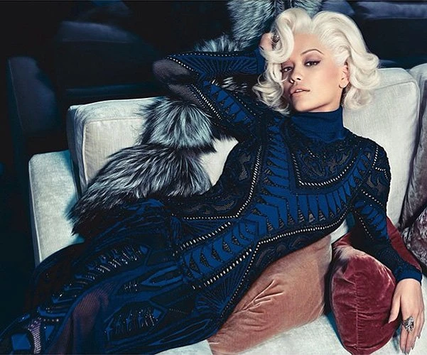 Рита Ора в рекламной кампании Roberto Cavalli