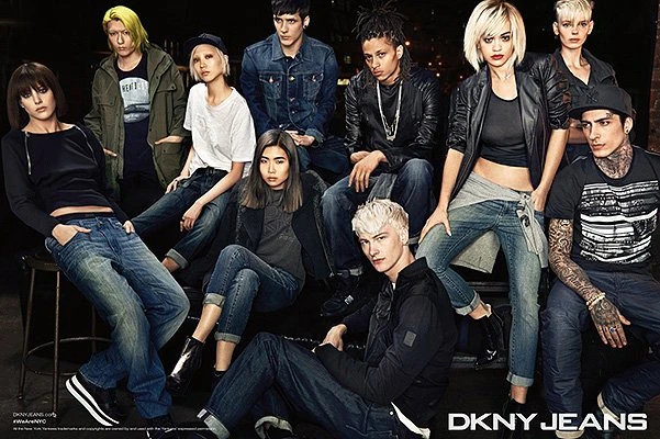 Рита Ора в рекламной кампании DKNY