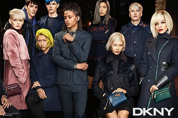 Рита Ора в рекламной кампании DKNY