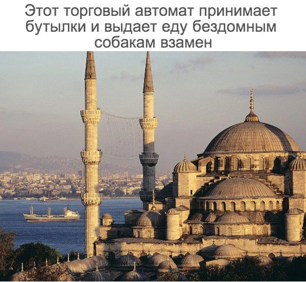 Интересный автомат в Турции