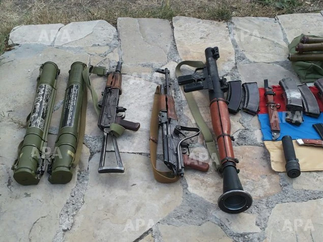 В телефоне армянского диверсанта обнаружены его фото в военной форме и номера его командиров