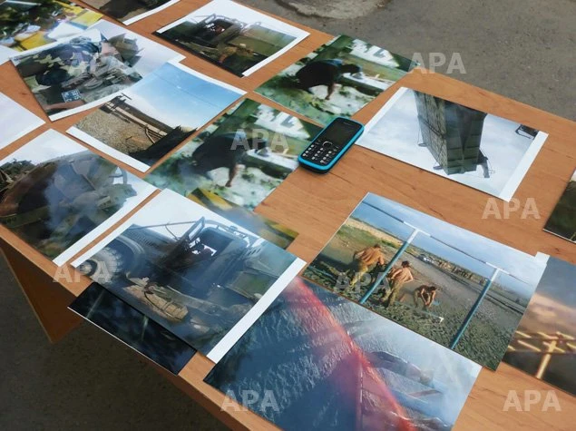В телефоне армянского диверсанта обнаружены его фото в военной форме и номера его командиров