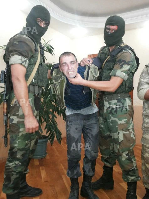 В телефоне армянского диверсанта обнаружены его фото в военной форме и номера его командиров