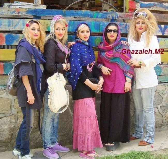 Гламурные иранки в социальных сетях