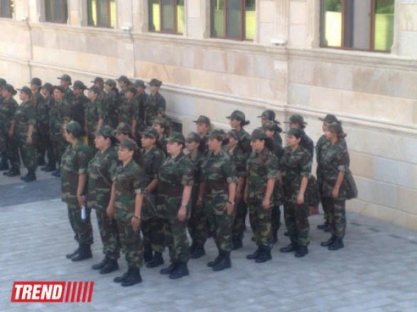 Женщины в азербайджанской армии