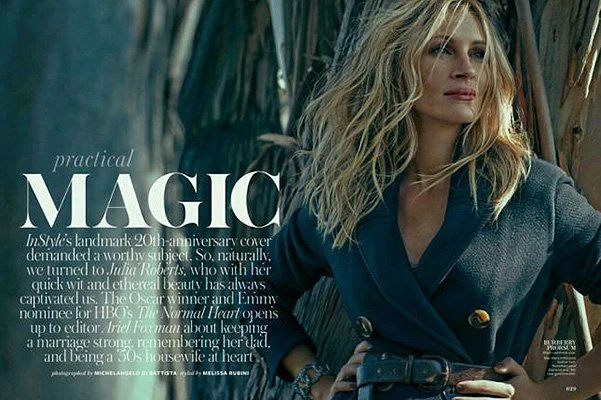 Джулия Робертс на страницах свежего номера InStyle