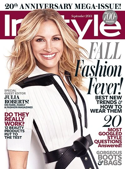 Джулия Робертс на страницах свежего номера InStyle