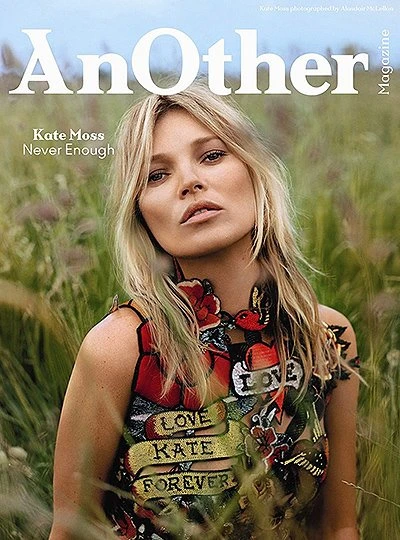 Кейт Мосс появилась сразу на четырех обложках AnOther Magazine