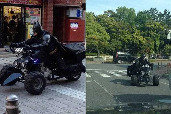 В Японии объявился Бэтмен