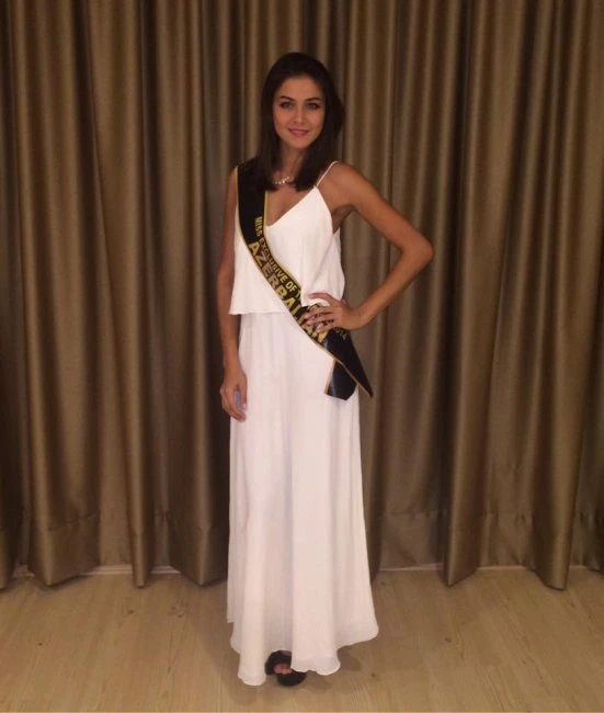 Азербайджанская модель Тамилла Гамидова в финале «Miss Exclusive of the World-2014»
