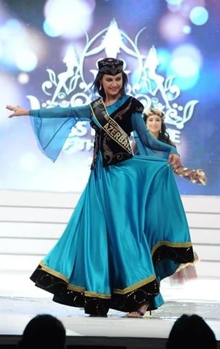 Азербайджанская модель Тамилла Гамидова в финале «Miss Exclusive of the World-2014»
