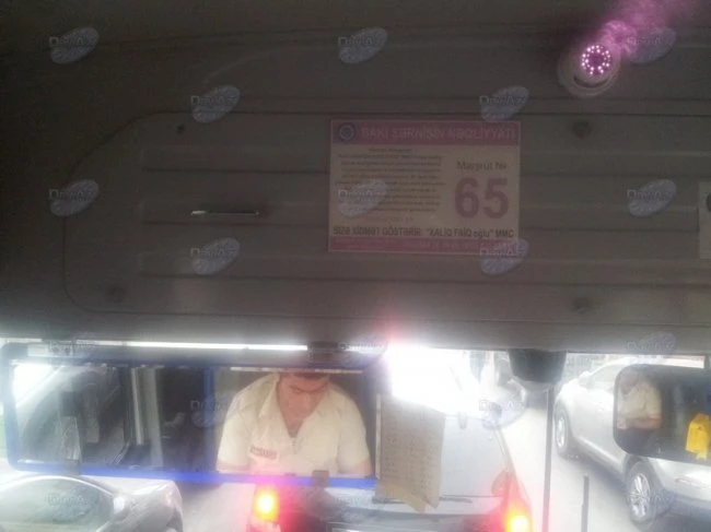 В бакинских автобусах будут установлены камеры видеонаблюдения