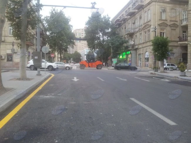 В Баку перекрыты сразу несколько улиц