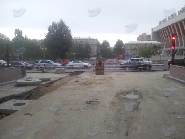 В Баку перекрыты сразу несколько улиц