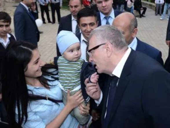 Владимир Жириновский на Девичьей башне