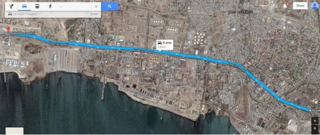Утренняя пробка длиною в пять километров в Баку