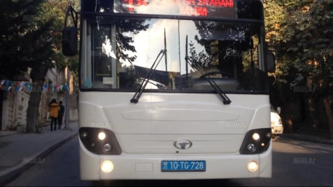 В Баку кондуктор подрался с пассажиром