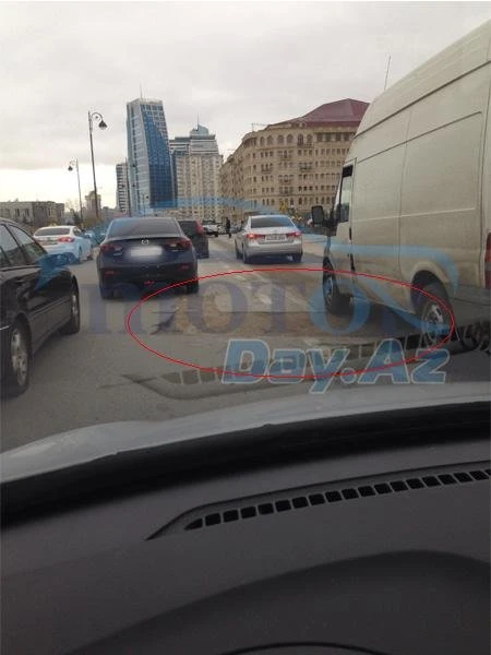 Сегодня утром на проспекте Нобеля возникла большая пробка