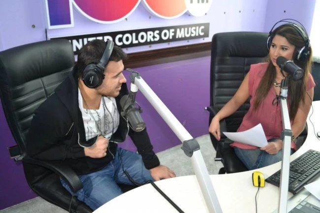 Emin на радио 106fm рассказал о подробностях концерта в Баку