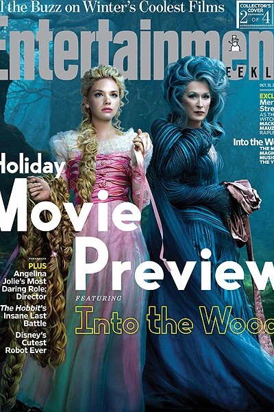 Джонни Депп в образе волке на обложке Entertainment Weekly