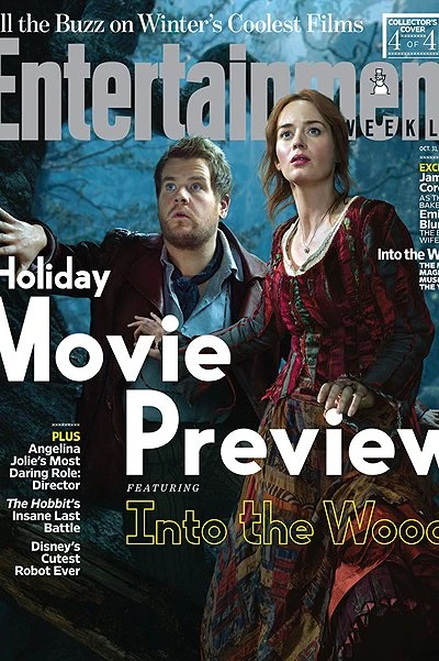 Джонни Депп в образе волке на обложке Entertainment Weekly