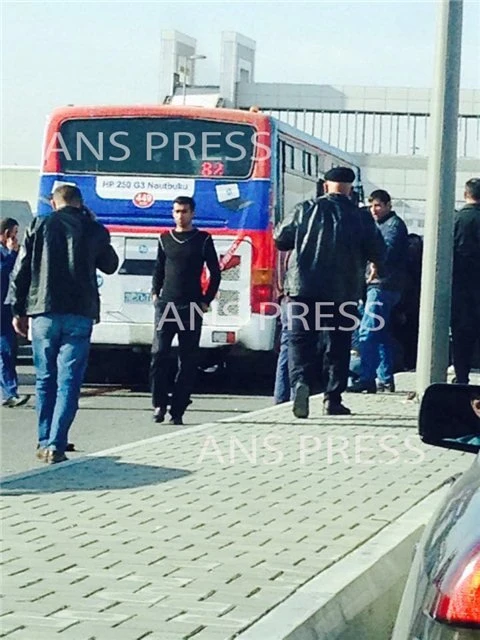 В Баку автобус переехал пешехода