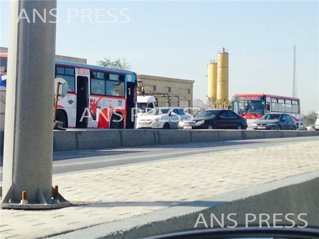 В Баку автобус переехал пешехода