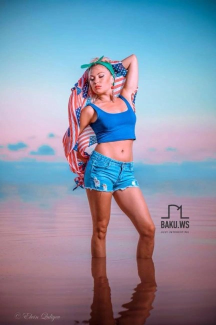 Чемоданное настроение: новая фотосессия «Miss Photo Model Azerbaijan-2014»