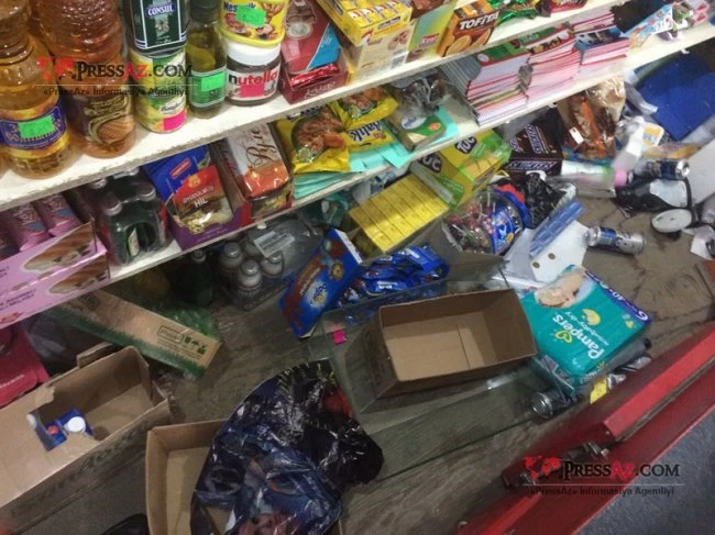В Баку ограблен магазин