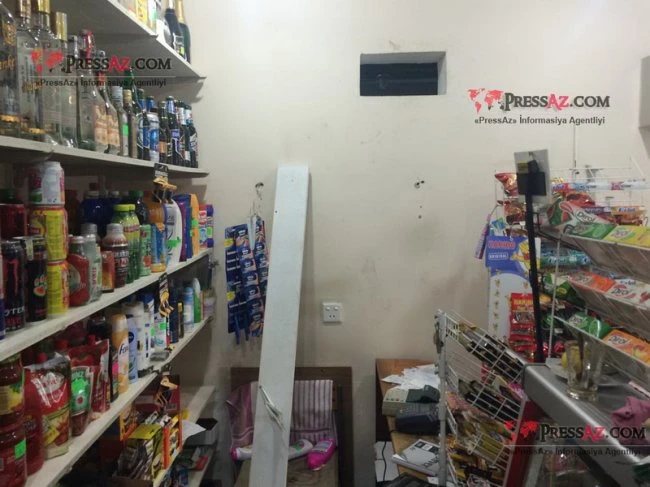 В Баку ограблен магазин