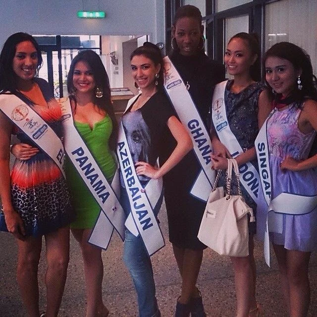 «I Vice Miss Azerbaijan-2014» Лала Мамедова на международном конкурсе «Miss Intercontinental-2014»