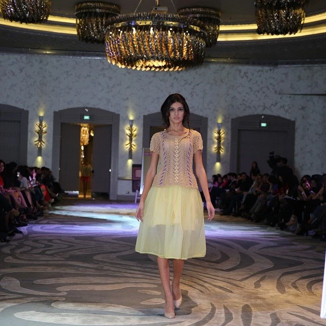 «Miss Azerbaijan-2014» Джавидан Гурбанова приняла участие в «Baku Fashion Week»