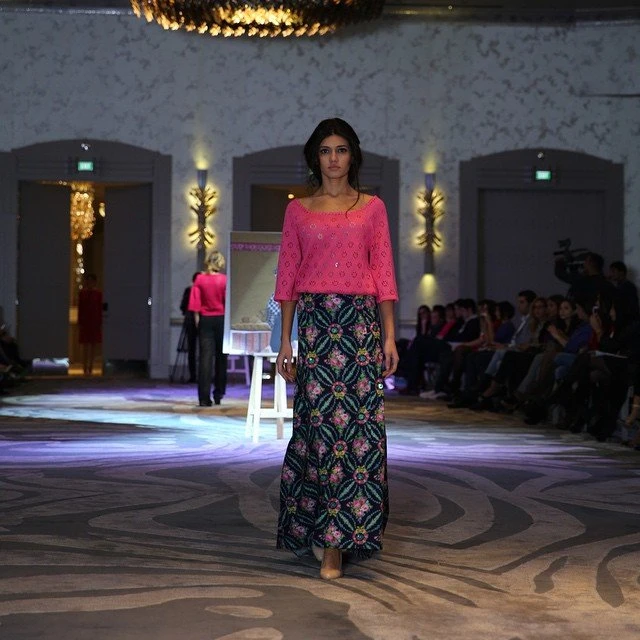 «Miss Azerbaijan-2014» Джавидан Гурбанова приняла участие в «Baku Fashion Week»