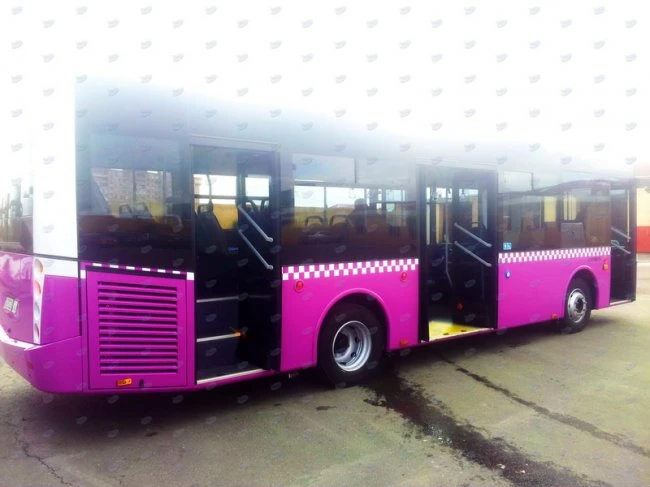 В Баку завезены новые автобусы