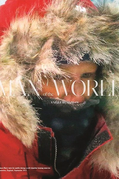 Принц Гарри на обложке свежего номера Man of the World