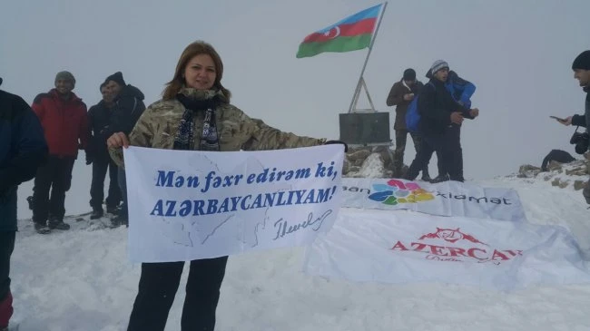 Сотрудники ASAN взошли на вершину Гейдара Алиева