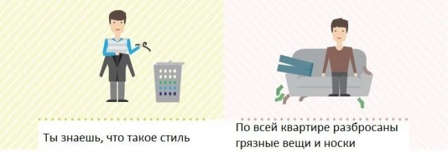 Мужчина до брака и после брака