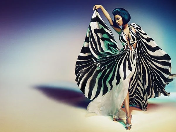 Ники Минаж в рекламе Roberto Cavalli